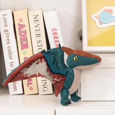 Leuk Pterosaurus Pluche Speelgoed Zacht Pluizig Gevuld Vliegend Dinosaurusspeelgoed Levensgetrouwe Pterodactylus Pluche Speelgoed Verjaardagscadeau Woondecoratie 40x12x17