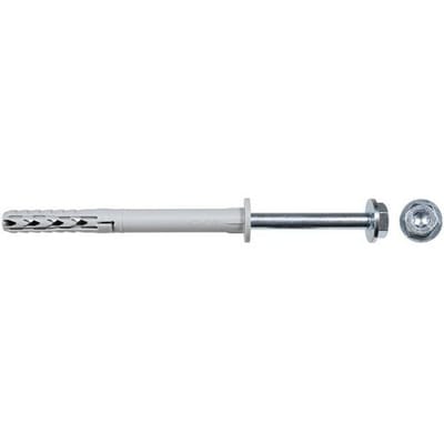 Fischer 50x Lange schachtplug SXR 10 x 160 mm FUS Zeskantschroef met U-ring - 46334