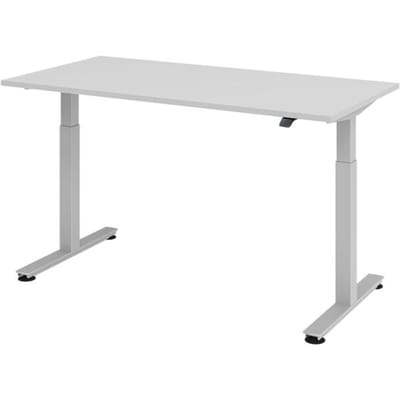 XMST 16 S | Bureau - Grijs 160 x 80 Tafelhoogte I Elektrisch in hoogte verstelbaar
