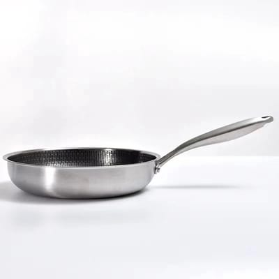 Cheffinger Hapjespan 24cm - Honingraat anti-aanbaklaag - Hexagon - Honeycomb