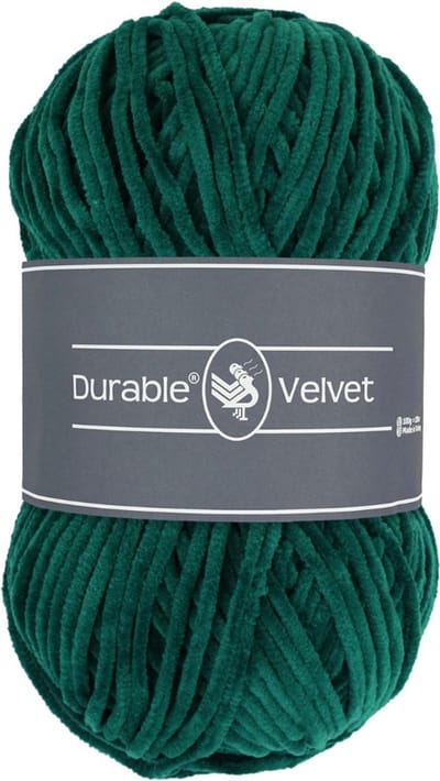 Durable Velvet - 2150 forest green - Chenille Garen