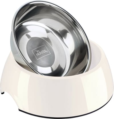 Voerbak voor honden Hunter Zwart 1,4 L Melamine