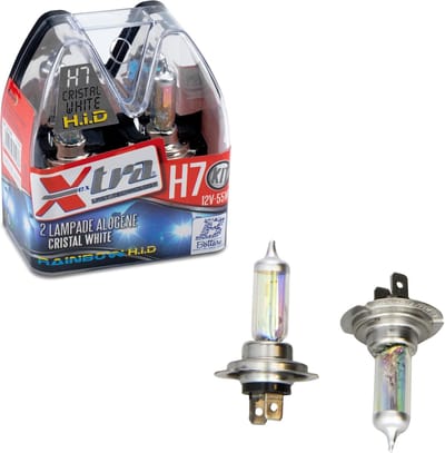 Krachtige Autolamp - Halogeen Gloeilamp - Veilige Verlichting - Helder Wit Licht - Standaard Fitting - Blauw