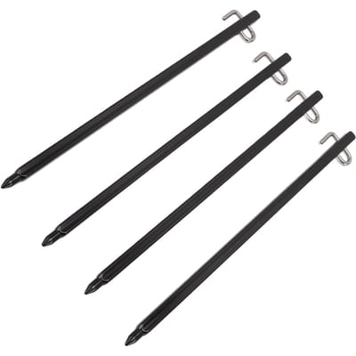 4 Stuks Tentstok Kampeerpin Aluminiumlegering Hoge Sterkte Spies Set Kit voor Buiten