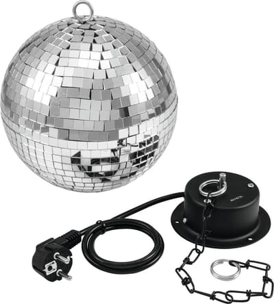 EUROLITE Discobal - Spiegelbol - Discobol 20cm met MD-1015 Motor