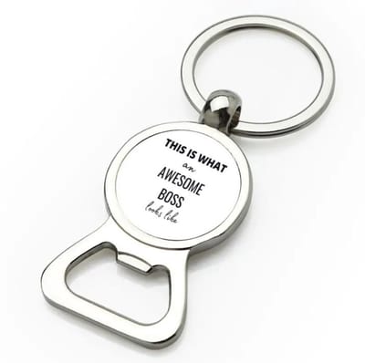 Akyol - this is what an awesome boss looks like flesopener - Collega - cadeau collega - cadeau koffiebeker - cadeau werkgever - baas - 9 bij 3 cm