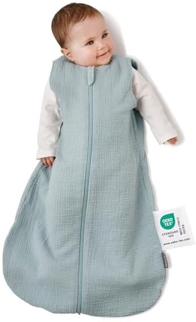 Zomerse Baby Slaapzak 0,5 TOG – Katoenen Matzak voor Comfortabel Slapen