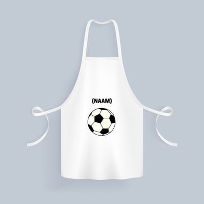 Akyol - voetbal met eigen naam Keukenschort - Voetbal - voetballer - sport - 82 bij 71 cm