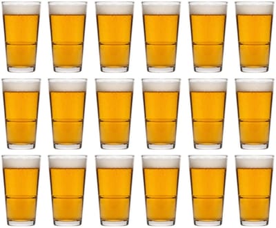 Cookinglife Bierglazen Vaasje / Amsterdammer 340 ml - 18 stuks