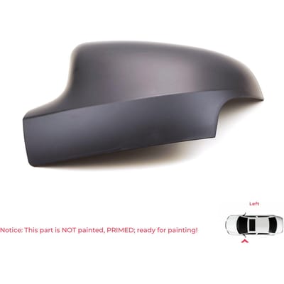 BROSS Pièces automobiles BSP1102-1, coque de rétroviseur latéral de voiture, couvercle de capuchon de sculpture gauche 963737459R pour Renault symbole 3