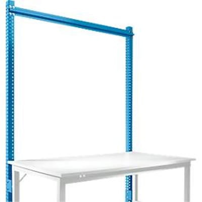 Opbouwframe, Basistafel STANDAARD werktafel-/werkbanksysteem UNIVERSAL/PROFI, 1500 mm, lichtblauw
