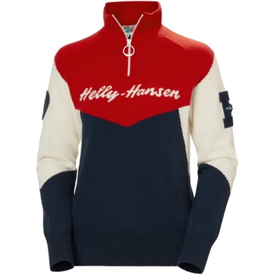 Helly Hansen W APRES KNITTED SWEATER - Trui - Marineblauw - m
