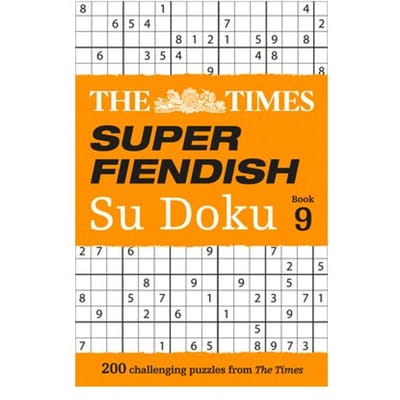 The Times Super Fiendish Su Doku Book 9 - The Times Mind Games