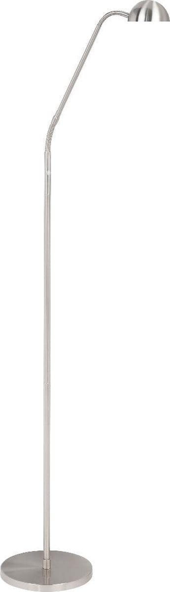Highlight Parma Vloerlamp - Leeslamp - met geïntegreerde LED lichtbron en drukdimmer - 4 jaar garantie op LED