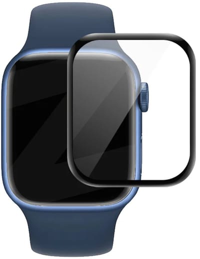 Bandz Gehard Glas Screenprotector (2 Pack) 41mm met EasyTool installatiesysteem – geschikt voor Apple Watch Series 7 / 8 / 9 (41mm) - Helder - Krasbestendig - Bubbelvrij