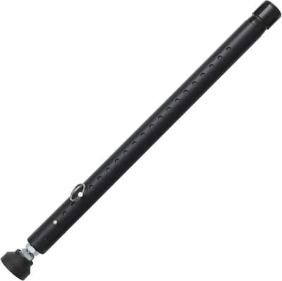 Veiligheidsstang Deur - Raamsluiting - Extra Beveiliging - Verstelbare Lengte - 45-128 cm - Zwart