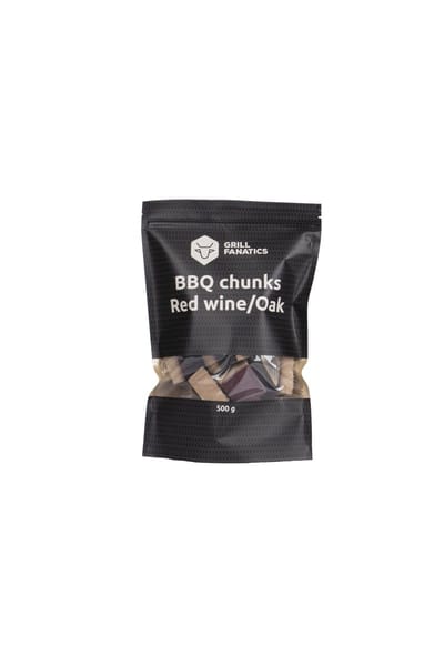 Grill Fanatics barbecue chunks rode wijn/eiken 500 gram
