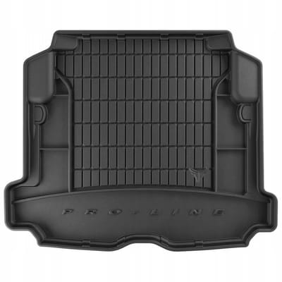 Premium Rubber Kofferbakmat met Organizer Functie – Geschikt voor VOLVO S60 I Sedan 2000-2010 – Versie met reparatieset & zij-nissen – TPE Rubber – Hoge Rand 5 cm
