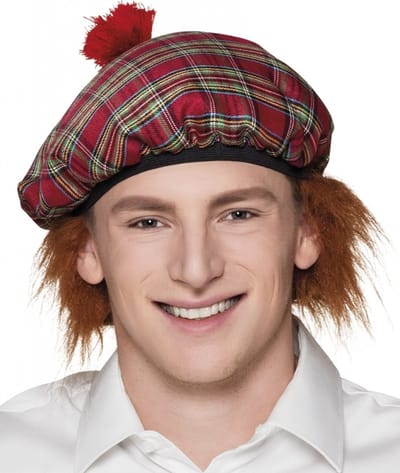 Schotse pet met haar