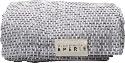 Aperie - Madison badhandoek - 100cm x150cm - 100% biologisch katoen - pique ombre blue