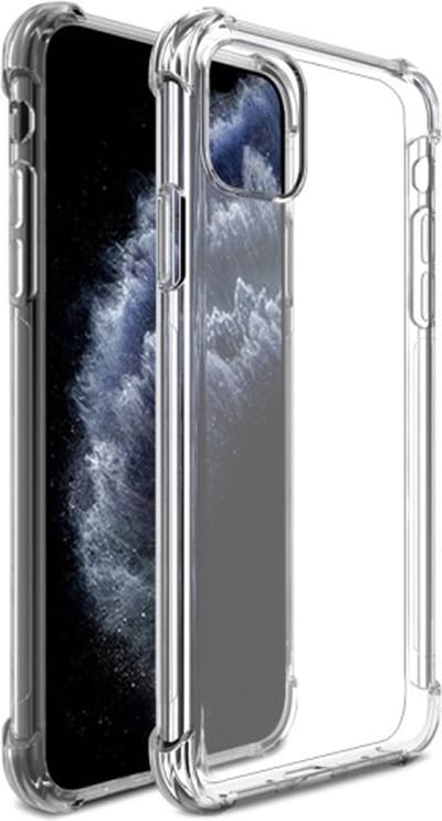 Hoesje Geschikt voor Apple iPhone 11 Pro Max Anti Shock silicone back cover/Transparant hoesje