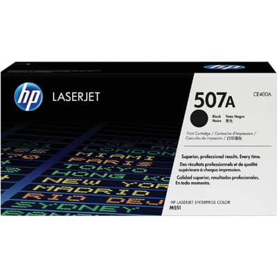 HP CE400A nr. 507A toner cartridge zwart (origineel)