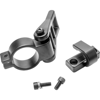 Kit de boucle de pliage pour trottinette électrique Verrou à crochet de pliage en alliage d'aluminium Fixation Compatible avec les trottinettes électriques 10X noir