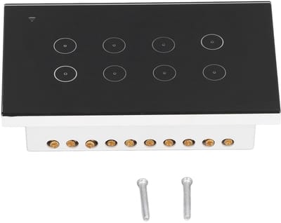 Dailygoody - Wandschakelaar - Touch Control - Voor Thuisgebruik - 95-250V AC - Draadloze bediening - Energiezuinig - Geschikt voor diverse toepassinge.