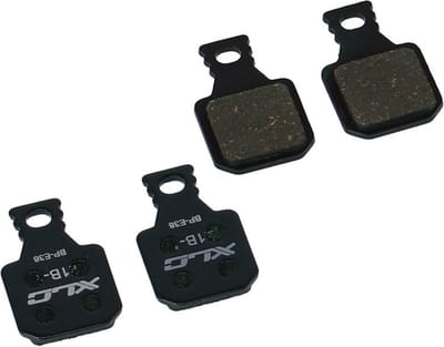 XLC BP-E38 Remblok - Schijfrem (Magura MT5/MT7) – Heavy Duty - Compound: Organic – E-Bike - Zwart