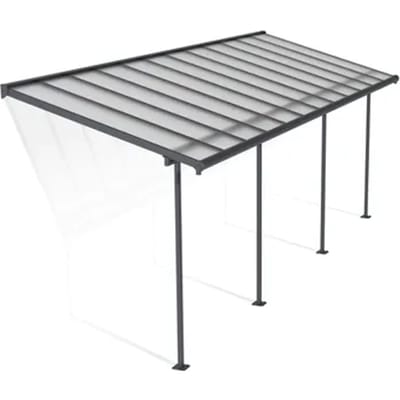 Palram | Canopia - Terrasoverkapping Sierra - Donkergrijs - 2,2x6,7m
