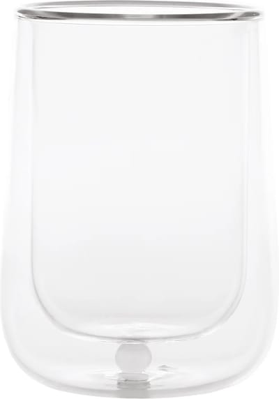 Zafferano Bilia Mok - Dubbelwandig - Wit - 2 Stuks