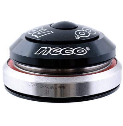 Neco H373 Serie - Geïntegreerde Tapered Balhoofdset - Zwart - 1-1/8”x1,5” - Aluminium