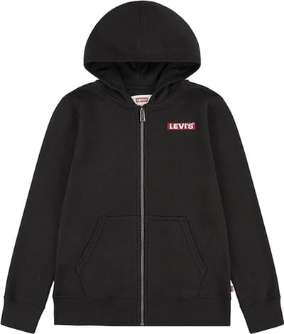Levi´s ® Kids Boxtab Sweatshirt Met Rits 128 cm zwart