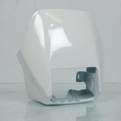 Tête de fourche RSM pour Mobylette MBK 50 51 Passion blanc Neuf