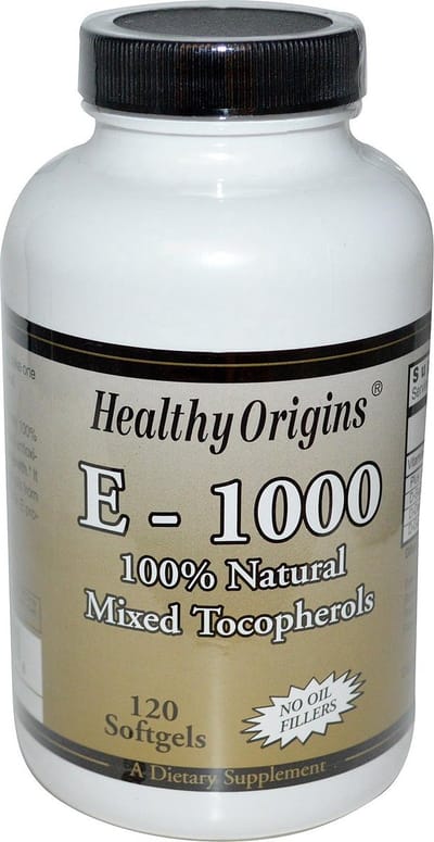 Healthy Origins, E-1000, 120 Softgels