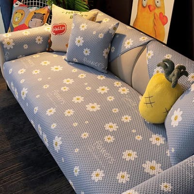 Cartoon Stoffen Bankhoes Universele Woonkamer Bankhoes Eenvoudige Antislip Ins Bank Rugleuning Armleuninghoes Kussen Doek 45x45 pillowcase 1