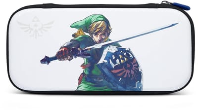 Dailygoods- Hoes Nintendo Switch - Dunne Hoes - Bescherming - Ingebouwde Standaard - Ruimte voor 10 Gamekaarten - Stevige Buitenkant - Gamecase