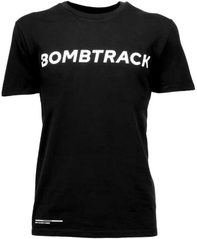 Bombtrack Logo T-shirt Met Korte Mouwen Zwart L Man