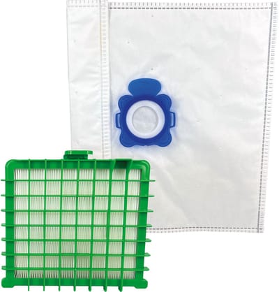 Multaparts® refresh kit geschikt voor Rowenta: stofzuigerzakken (10) + HEPA filter (1) | O.a. geschikt voor Rowenta Silence Force, Silence Force serie, Rowenta X-Trem Power XL | Alternatief voor WB406120 (stofzak) en ZR002901 (HEPA Filter)