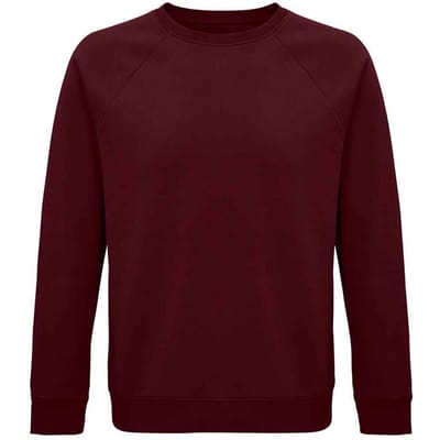 SOLS Uniseks Ruimte Sweatshirt voor volwassenen (Bourgondië)