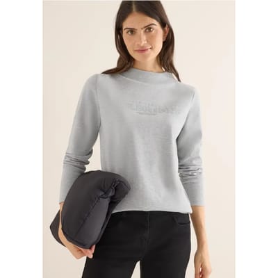 Shirt met glitter tekst