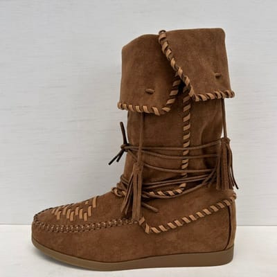 Ibiza style boots camel Camel / 36