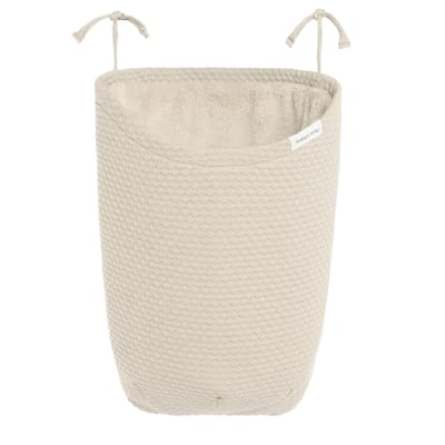 Baby's Only Gebreide boxzak - Opbergzak speelgoed - Boxopbergzak - Boxtas - Speelgoedzak Sky - Warm Linen