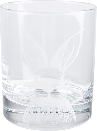 Clayre & Eef Waterglas 300 ml Transparant Glas Konijn