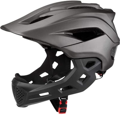 Dailygoods - 2-in-1 Kids Full Face Fietshelm met Afneembare Kinbescherming
