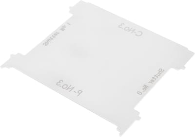 Lens retaining ring sleutel voor grote sluiters, geschikt voor Copal en Prontor #0, #1, #3 - ideaal voor camera reparatie en onderhoud
