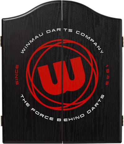 Deluxe Dartbord Kast met Logo Ontwerp | Heavy Duty Dartsysteem