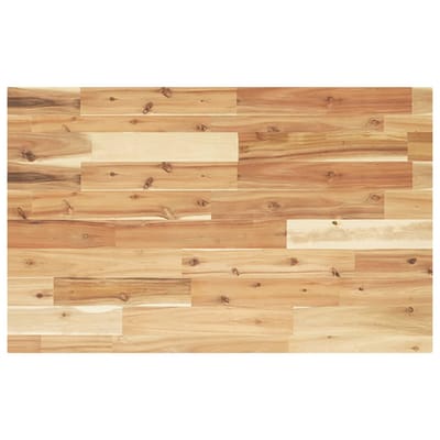 vidaXL - Wastafelblad - met - olieafwerking - 60x50x4 - cm - massief - acaciahout