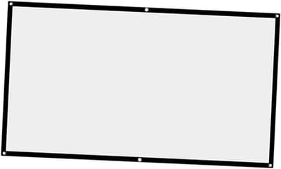 Opvouwbaar Projectiescherm - HD Doek - Home Cinema - Anti-plooi Glasvezel - 60 inch - Wit