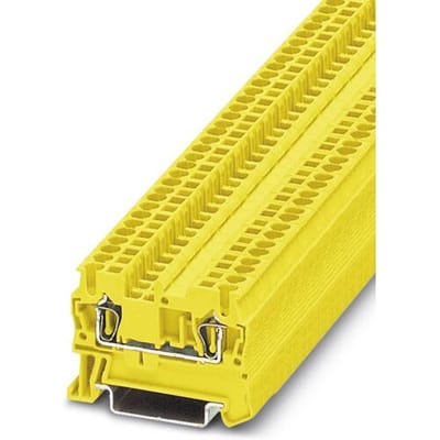 Phoenix Contact 3037083 Doorgangsklem 5.2 mm Spanveer Geel 50 stuk(s)